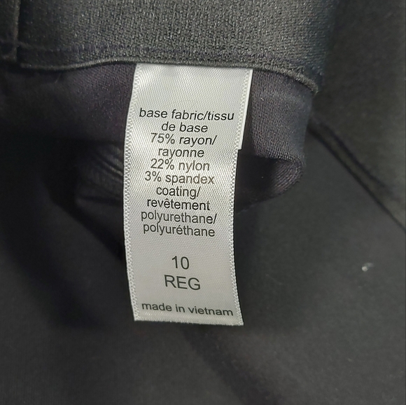 Maurices Black Pleather A-line Mini Skirt, Size 10 - Picture 5 of 9